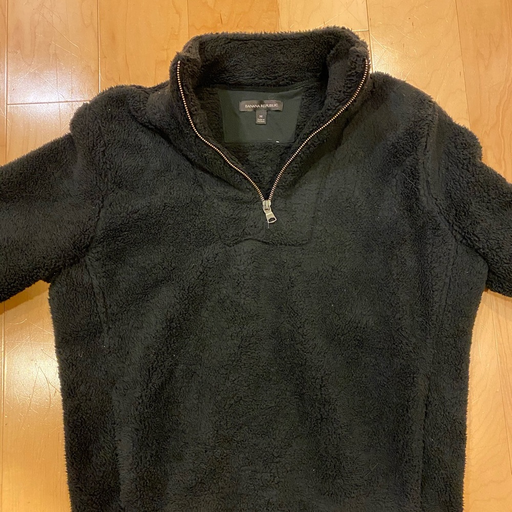 Men’s Banana Republic quarter zip pullover
